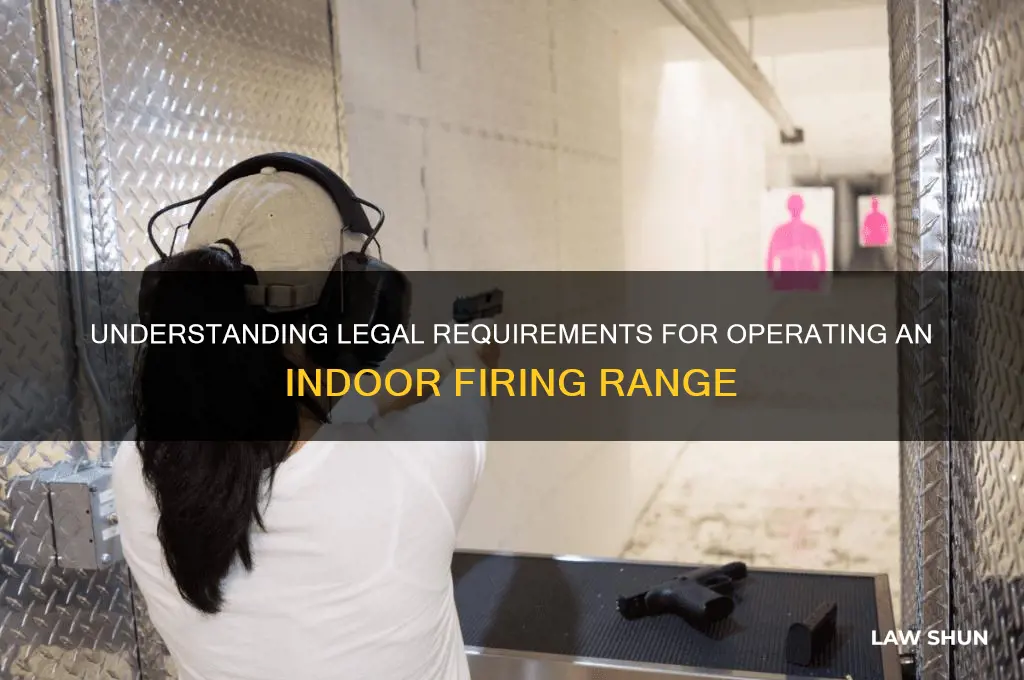 what arr the laws behind having an indoor firing rang