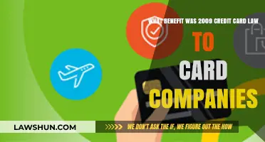2009 Credit Card Law: Unexpected Advantages for Card Companies Revealed