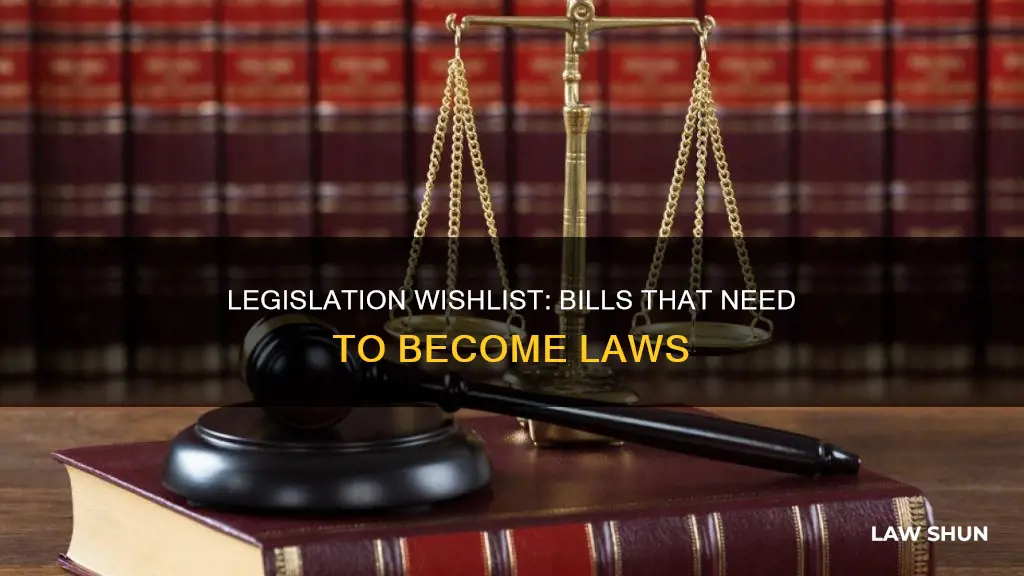 what bills should become laws