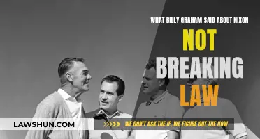 Billy Graham's Defense of Nixon's Lawful Actions