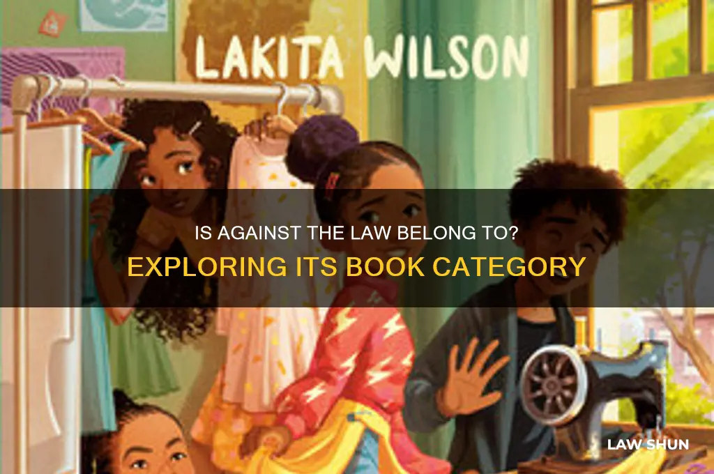 what book catagory does a 5 is against the law