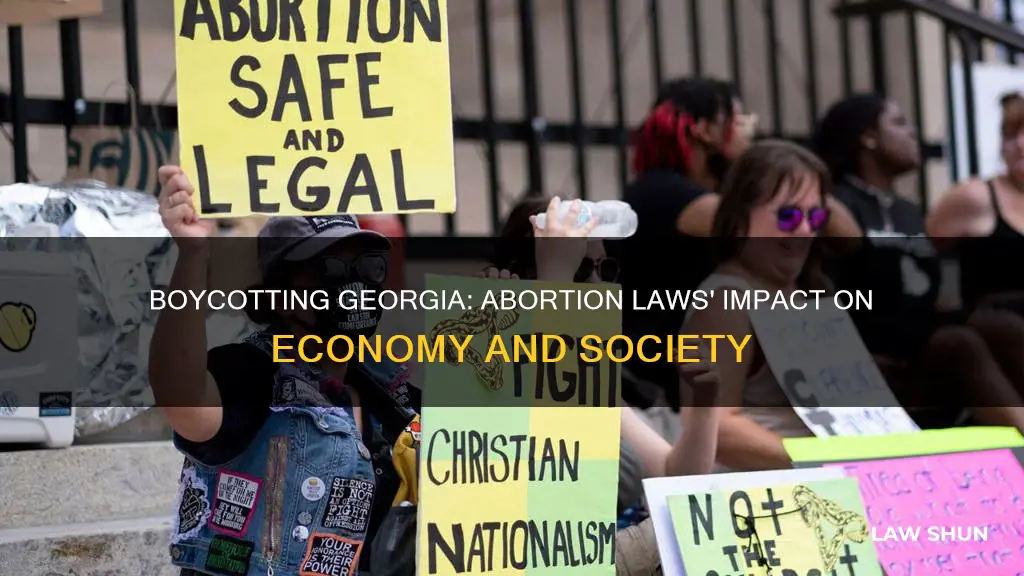 what boycotting georgia due to abortion laws will