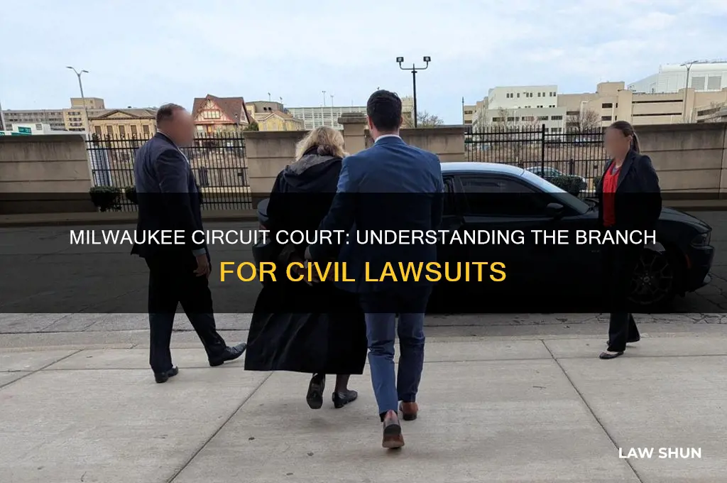what branch are civil law suits in milwaukee circuit corut