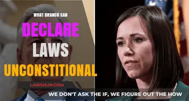 The Power to Declare Laws Unconstitutional