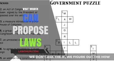 Which Branch Proposes Laws?