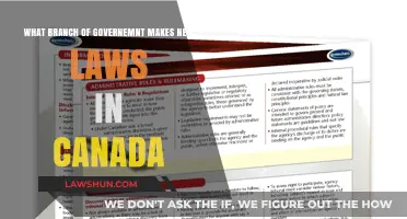 Who Creates Canadian Laws?