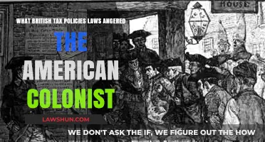 British Tax Policies: Seeds of American Revolution