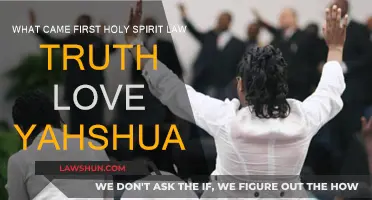 The Holy Spirit: Law, Truth, Love, Yahshua