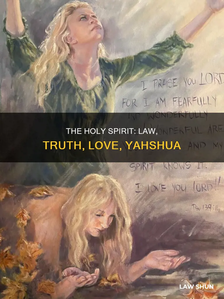 what came first holy spirit law truth love yahshua