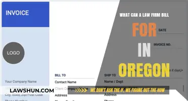 Oregon Law Firm Billing: What's Included?