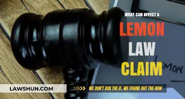 Factors That Influence Your Lemon Law Claim