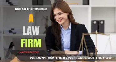Streamlining Legal Work: Automation Opportunities at Law Firms