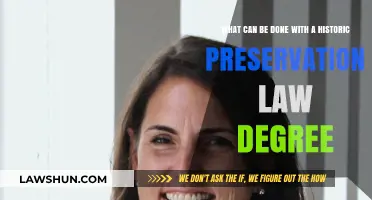 Historic Preservation Law Degree: Career Opportunities