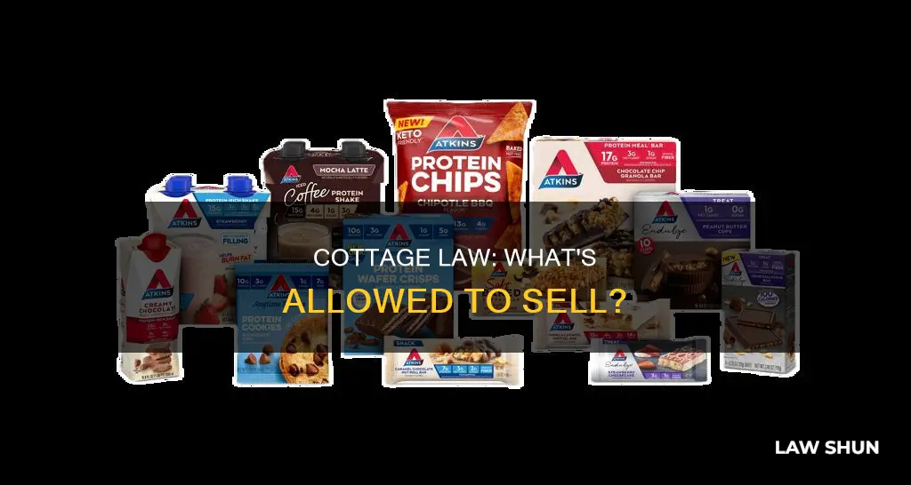 what can be sold under cottage law