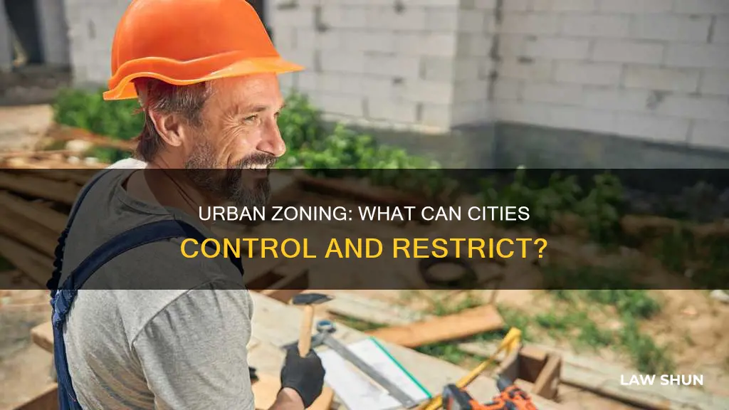 what can cities restrict through zoning laws apex