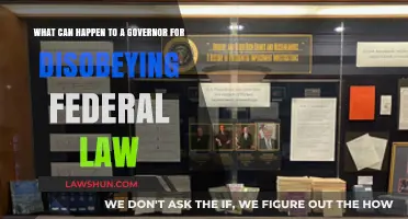 Consequences for Governors: Breaking Federal Law
