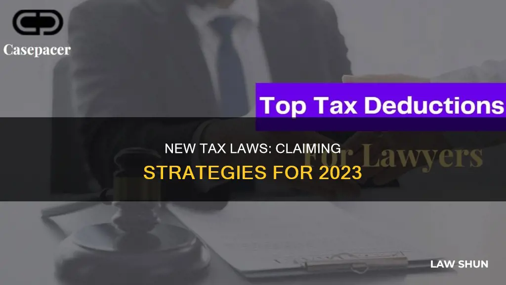 what can i claim on taxes with new law