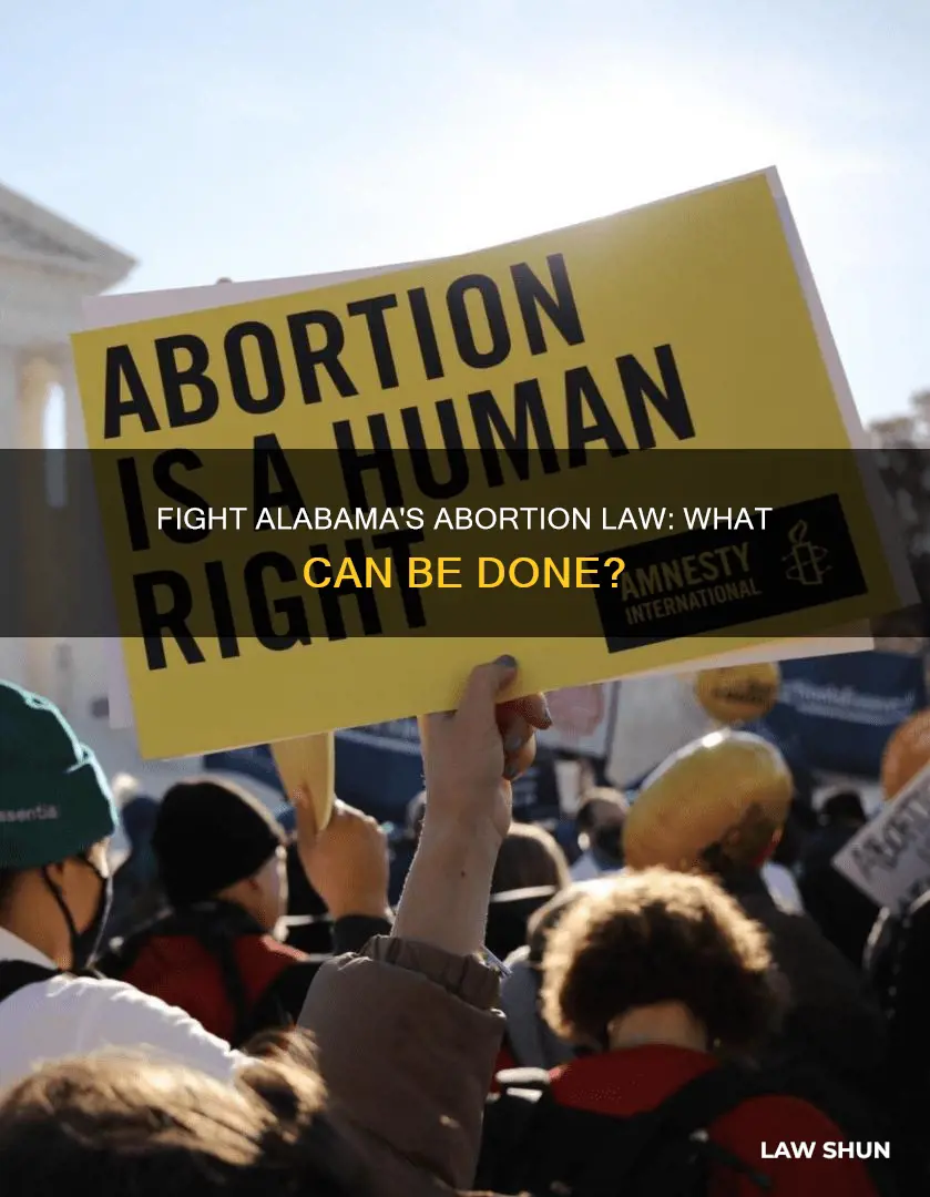 what can i do about alabama abortion law
