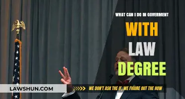 Law Degree Careers: Exploring Government Opportunities
