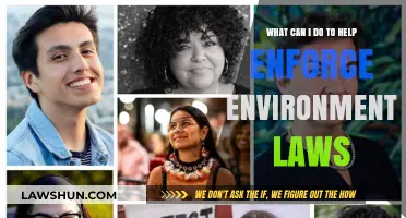 Enforcing Environmental Laws: How Can You Help?