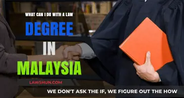 Career Options With a Law Degree in Malaysia