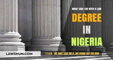 Career Options for Law Degree Holders in Nigeria