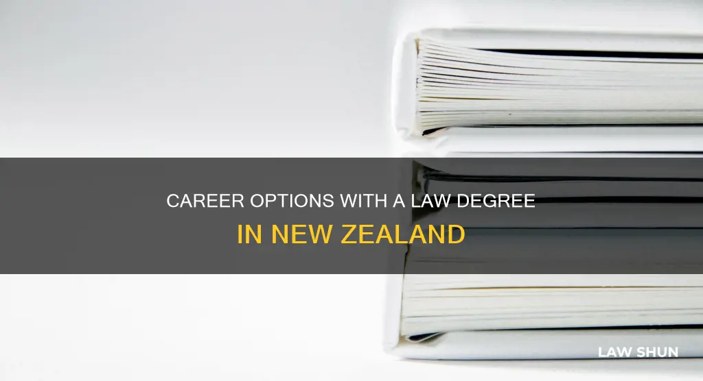 what can i do with a law degree nz