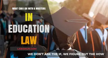 Career Options With a Master's in Education Law