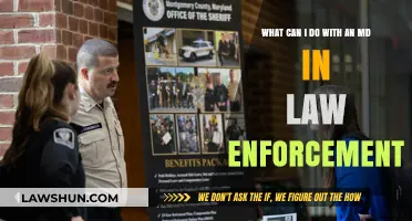 Career Options With an MD in Law Enforcement