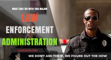 Law Enforcement Administration: Career Opportunities and Options