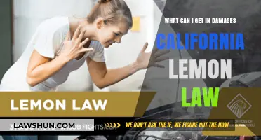 California Lemon Law: Your Compensation Rights