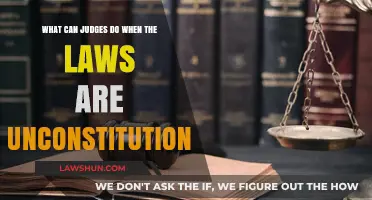 Judicial Review: Unconstitutional Laws and Judges' Powers