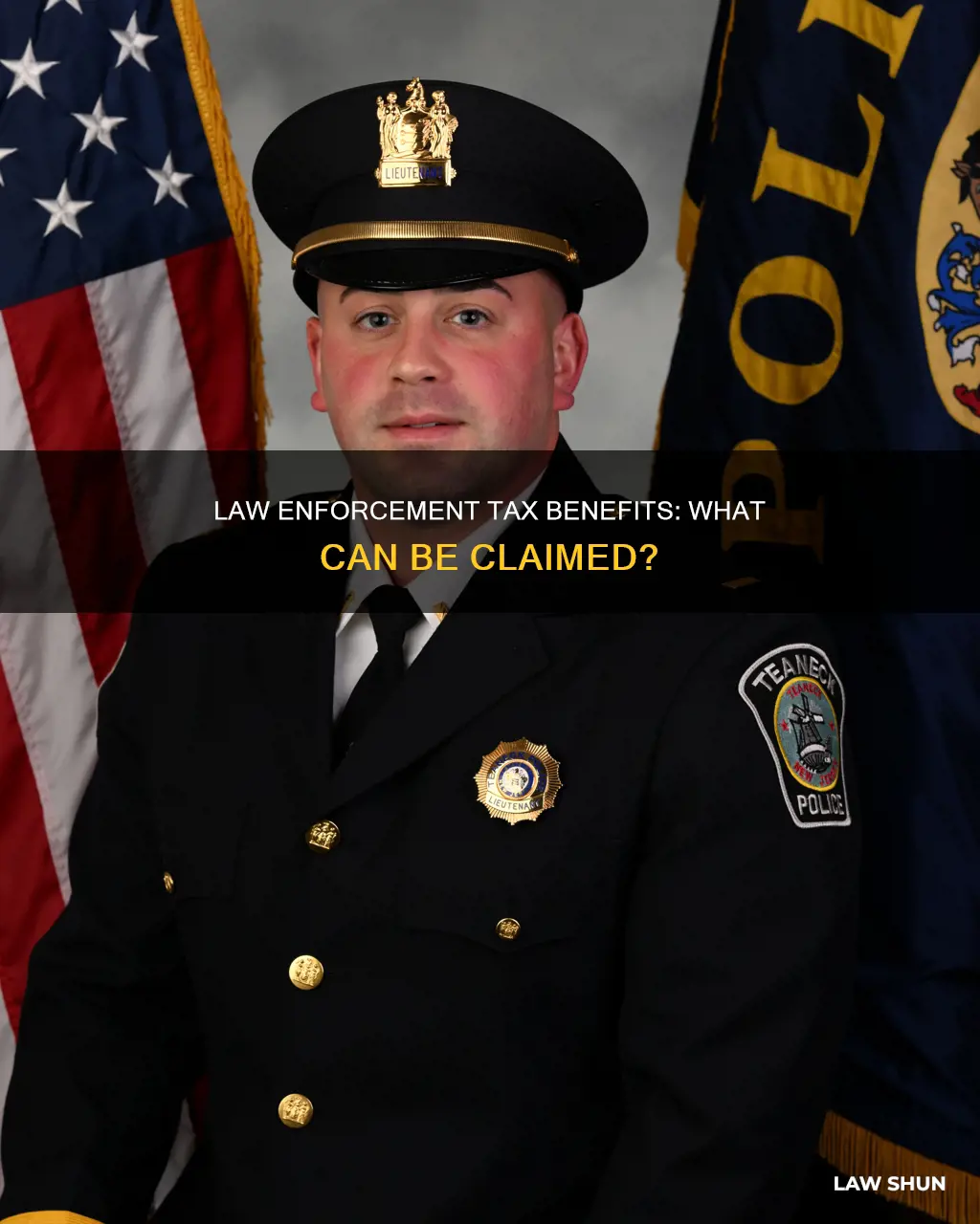 what can law enforcement claim on taxes
