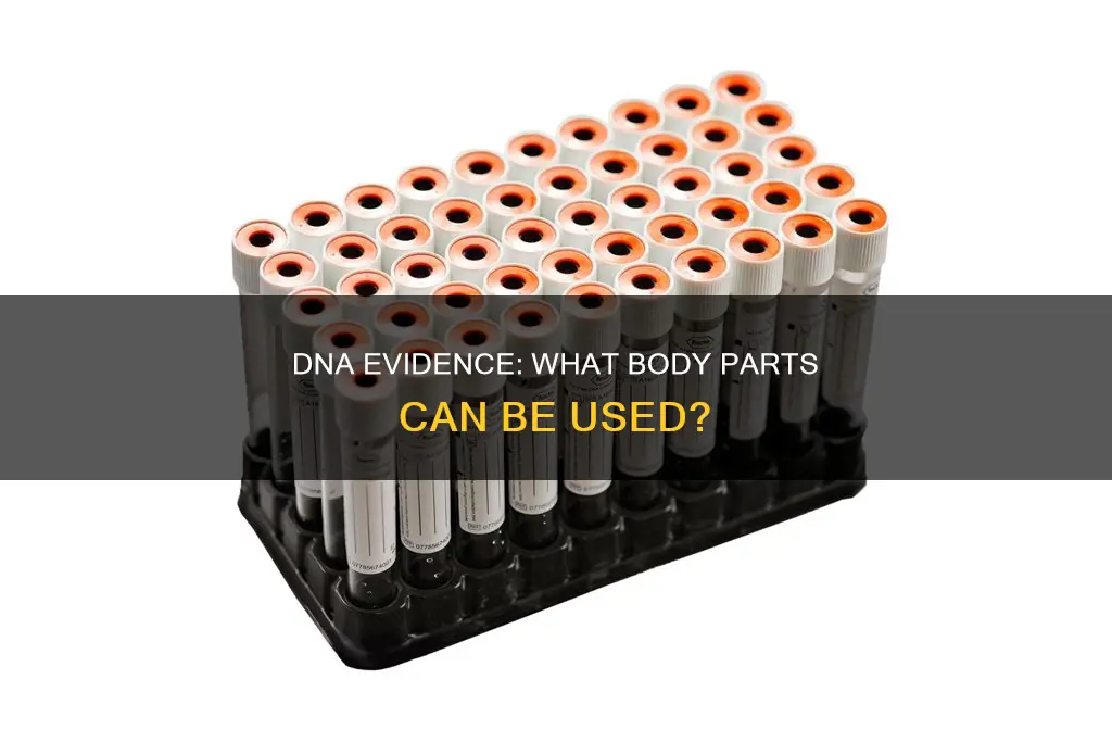 what can law enforcement get dna from