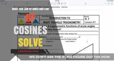 Trigonometry's Laws: Solving for Sides and Angles