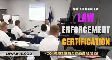 Misconduct: Losing Your North Carolina Police Certification