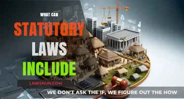 Statutory Laws: What's Included and Why