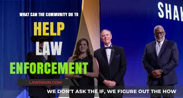 Community Support: Helping Law Enforcement