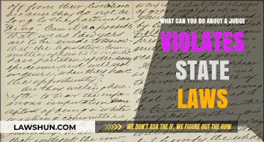 What to Do When a Judge Breaks the Law