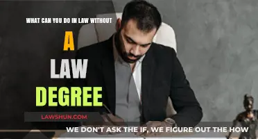 Law Careers: No Degree, No Problem