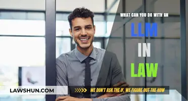 Career Options With an LLM in Law