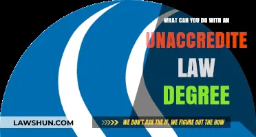 Unaccredited Law Degrees: Exploring Your Career Options