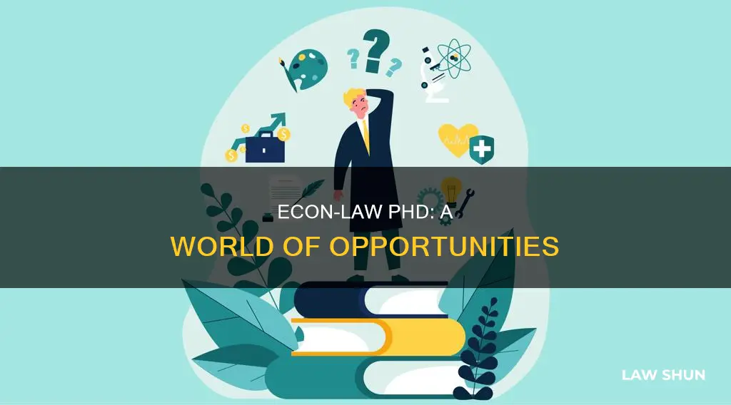 what can you do with dual econ law phd