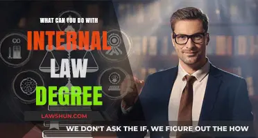 Explore Career Options with an Internal Law Degree