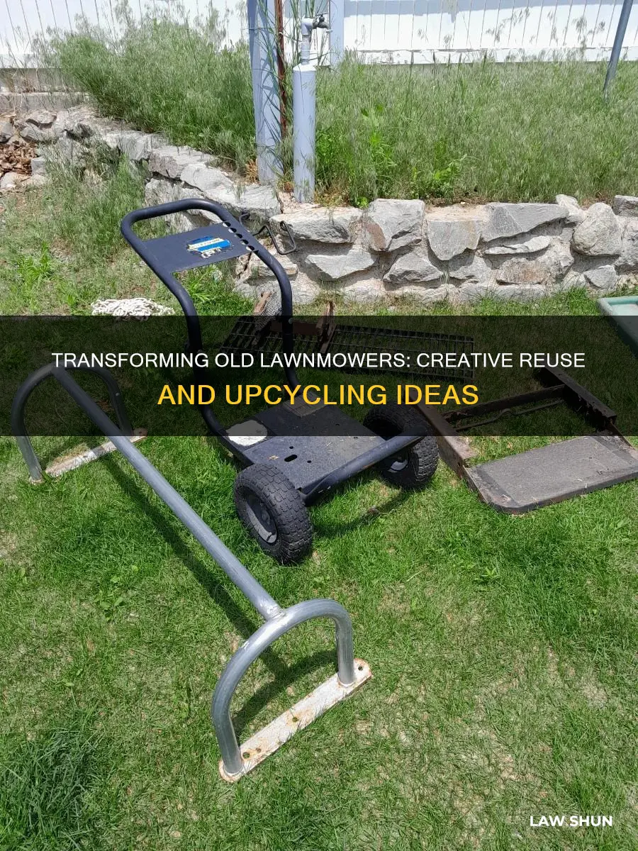 what can you do with old law mower