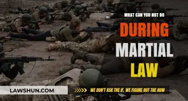 Martial Law: What Are the Restrictions?