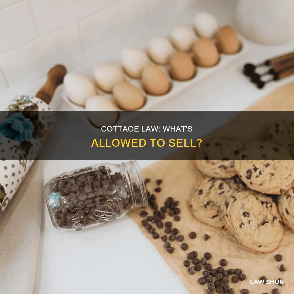 what can you sell under cottage law