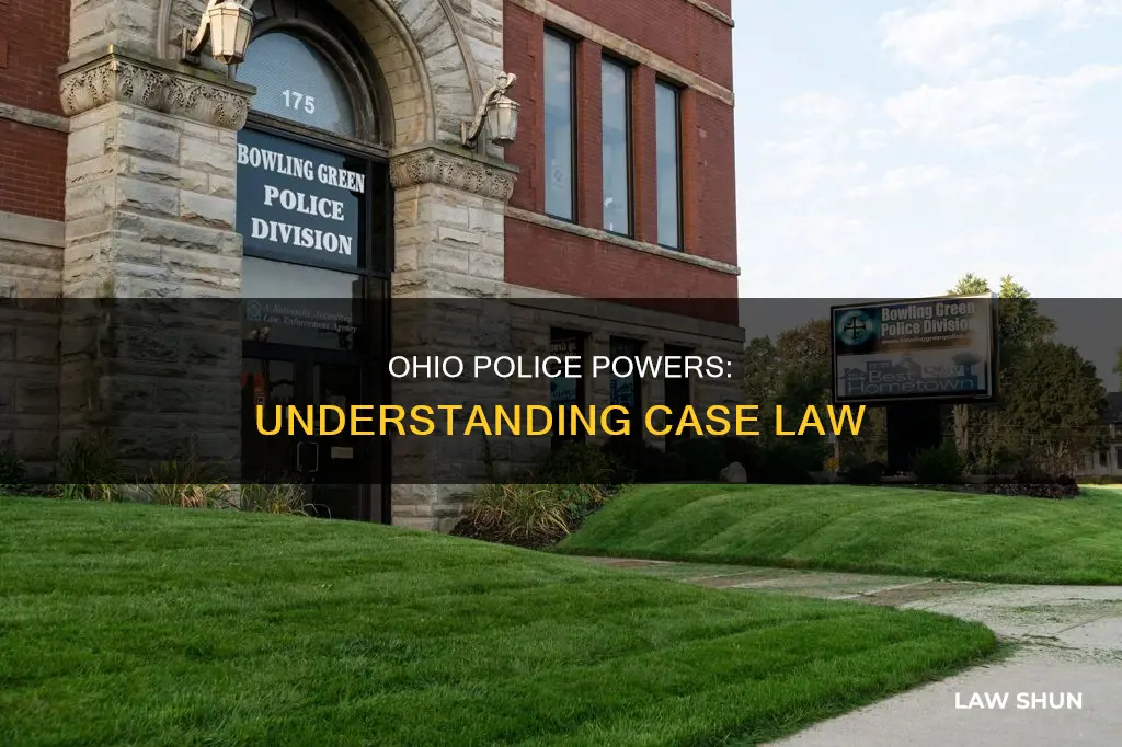what case law gives police authority in ohio