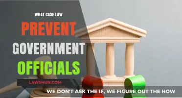 Case Law: Keeping Government Officials in Check
