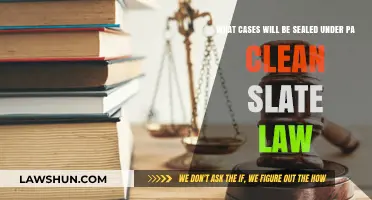 Clean Slate Law: Sealed Cases in Pennsylvania